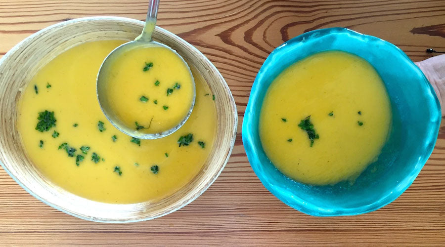 Crema de calabaza e hinojo